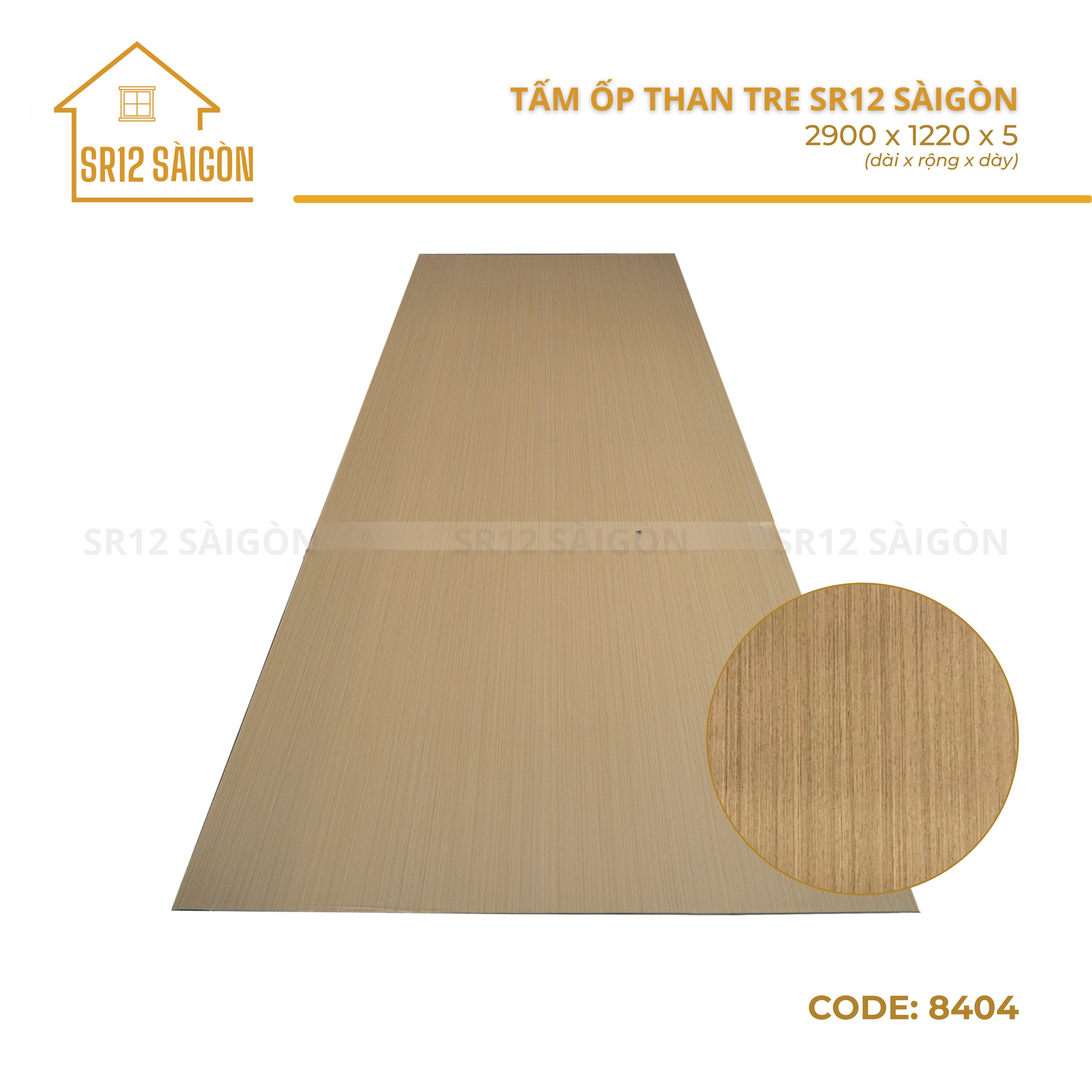 Tấm ốp than tre 8404 - tấm ốp SR12 SÀIGÒN