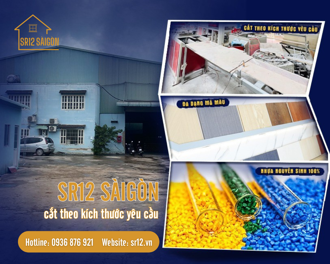 SR12 SÀIGÒN - cắt tấm ốp theo kích thước yêu cầu