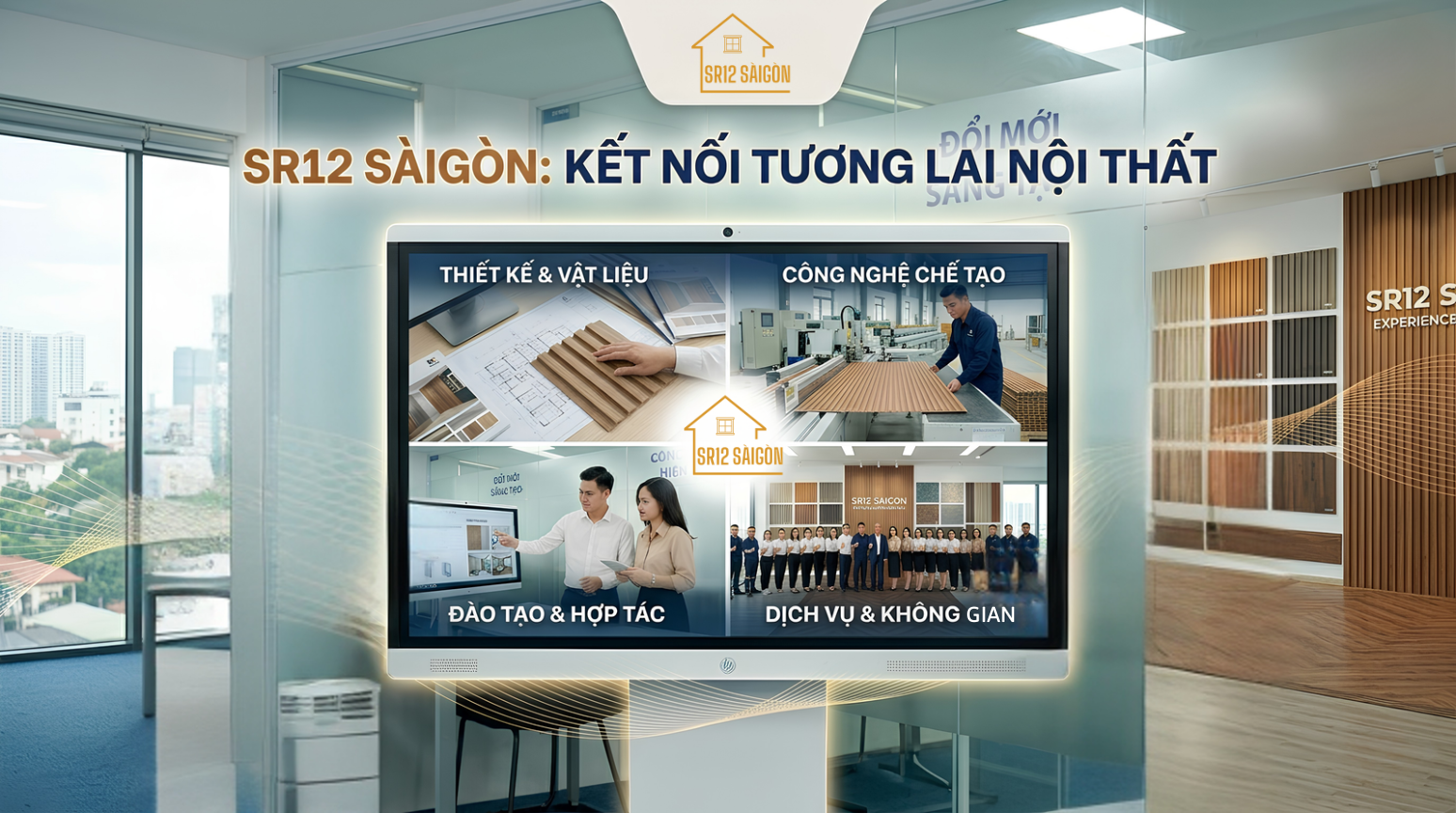 SR12 SÀIGÒN và Triết lý nội thất tử tế: Bản lĩnh của người chọn đường dài thay vì lối tắt
