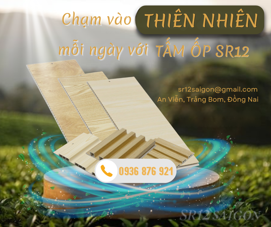 Chạm vào thiên nhiên với tấm ốp sara - giải pháp hoàn hảo cho ngôi nhà bạn