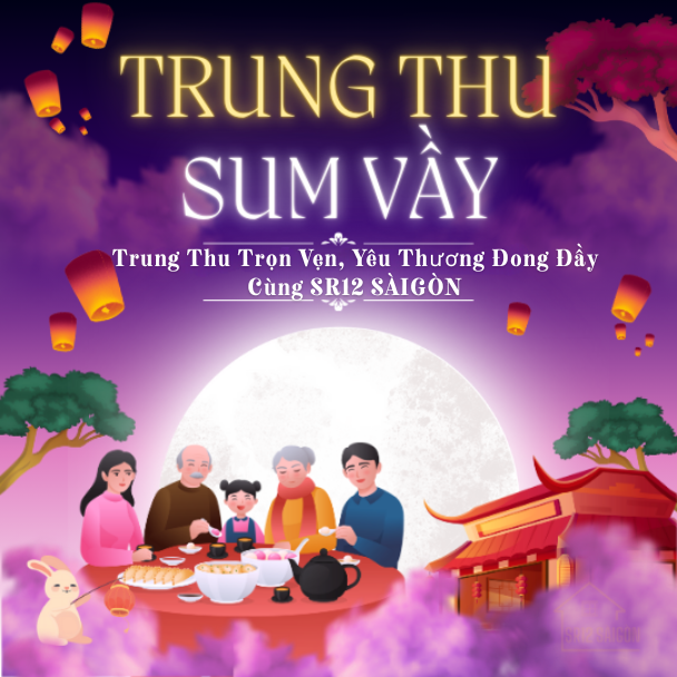 Trung thu trọn vẹn, đong đầy yêu thương với tấm ốp sara - sr12