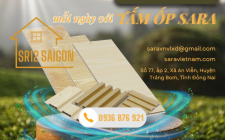 Chạm vào thiên nhiên mỗi ngày với tấm ốp sara