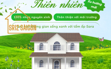 Không gian sống xanh, đẳng cấp với tấm ốp Sara