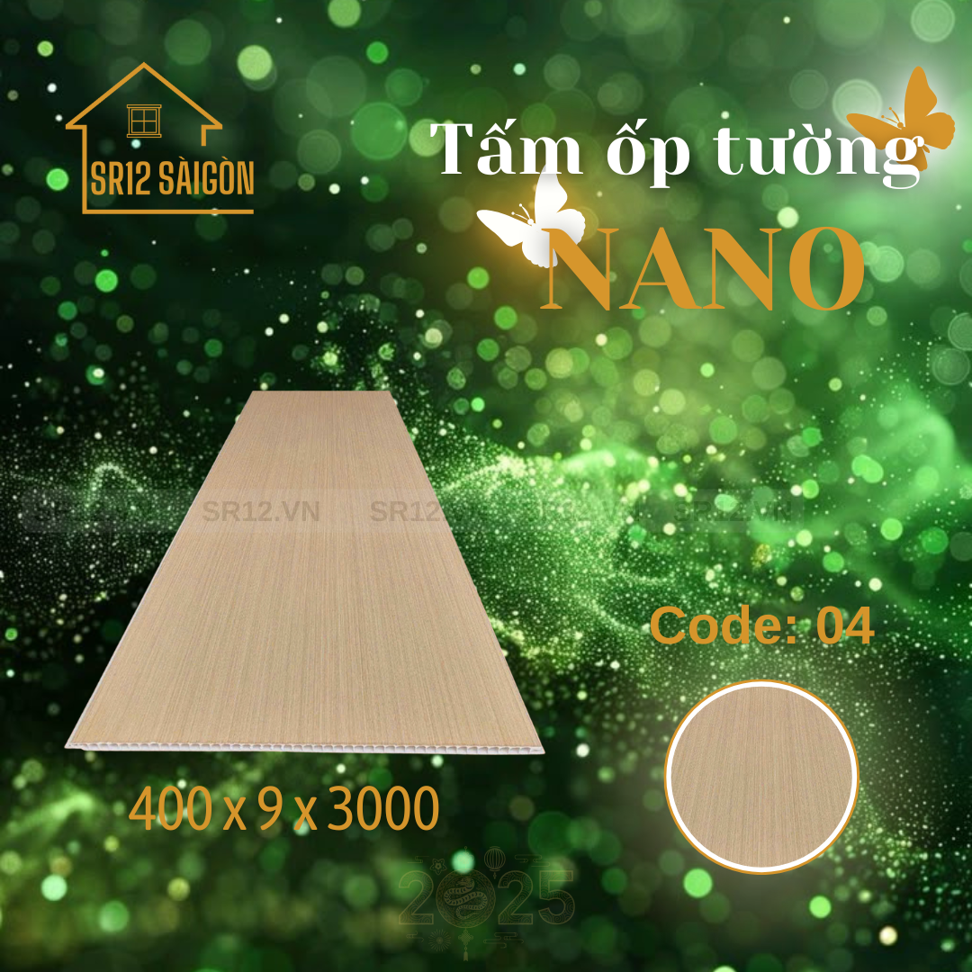Tấm Ốp Tường Nano 8404