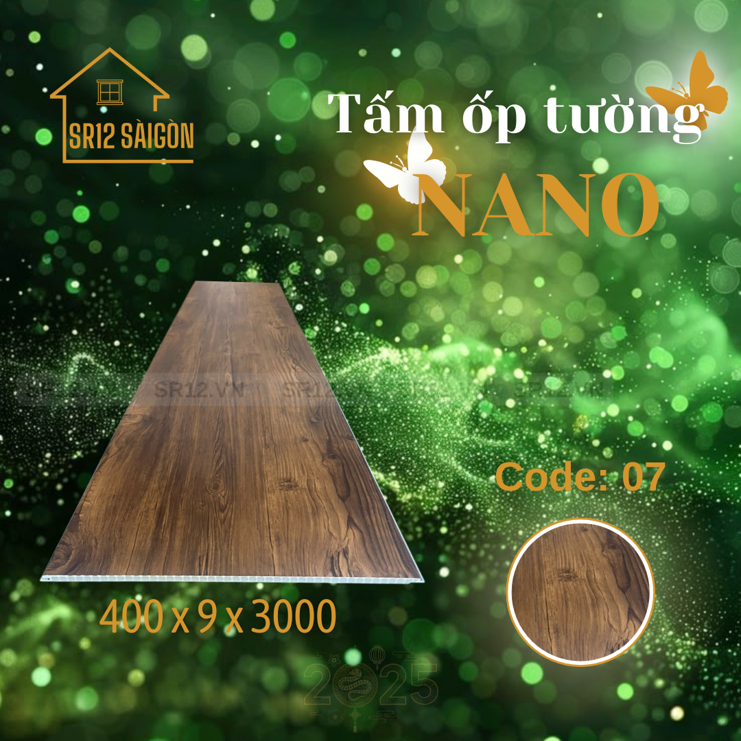 Tấm Ốp Tường Nano 8407