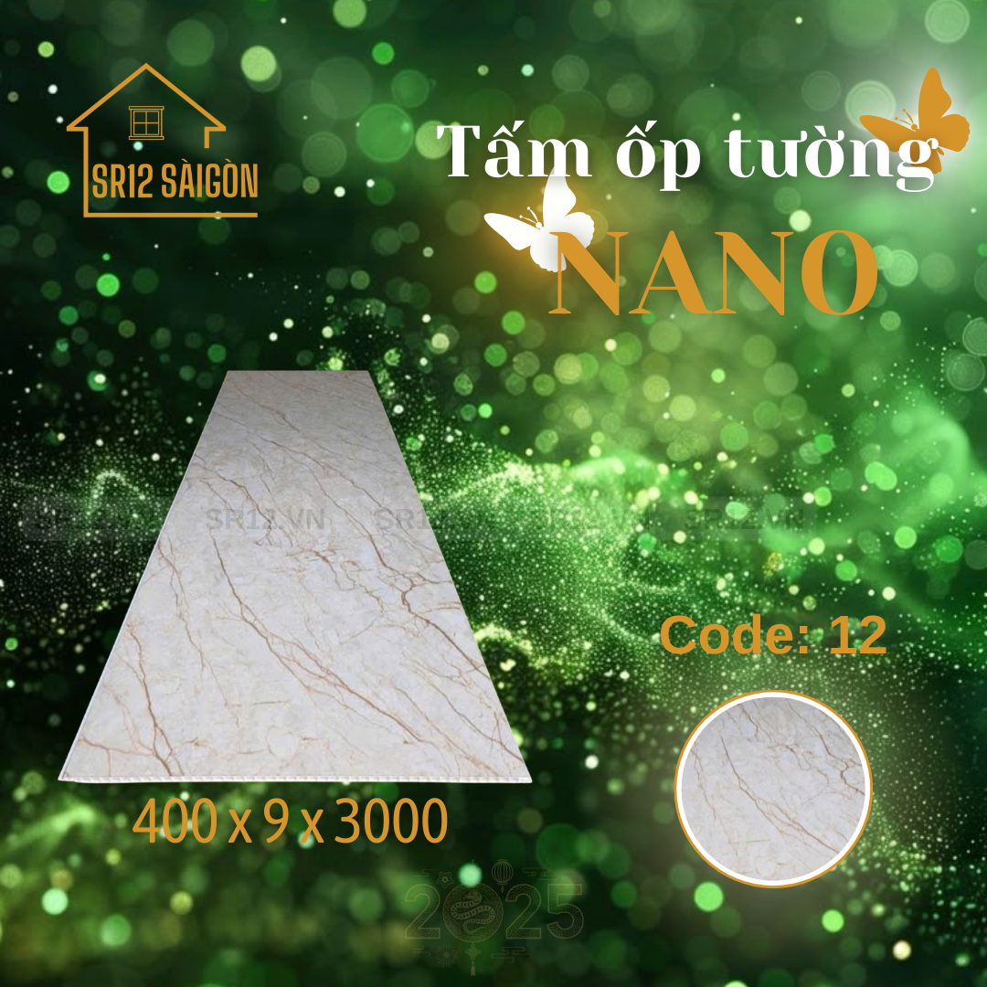 Tấm Ốp Tường Nano 8412