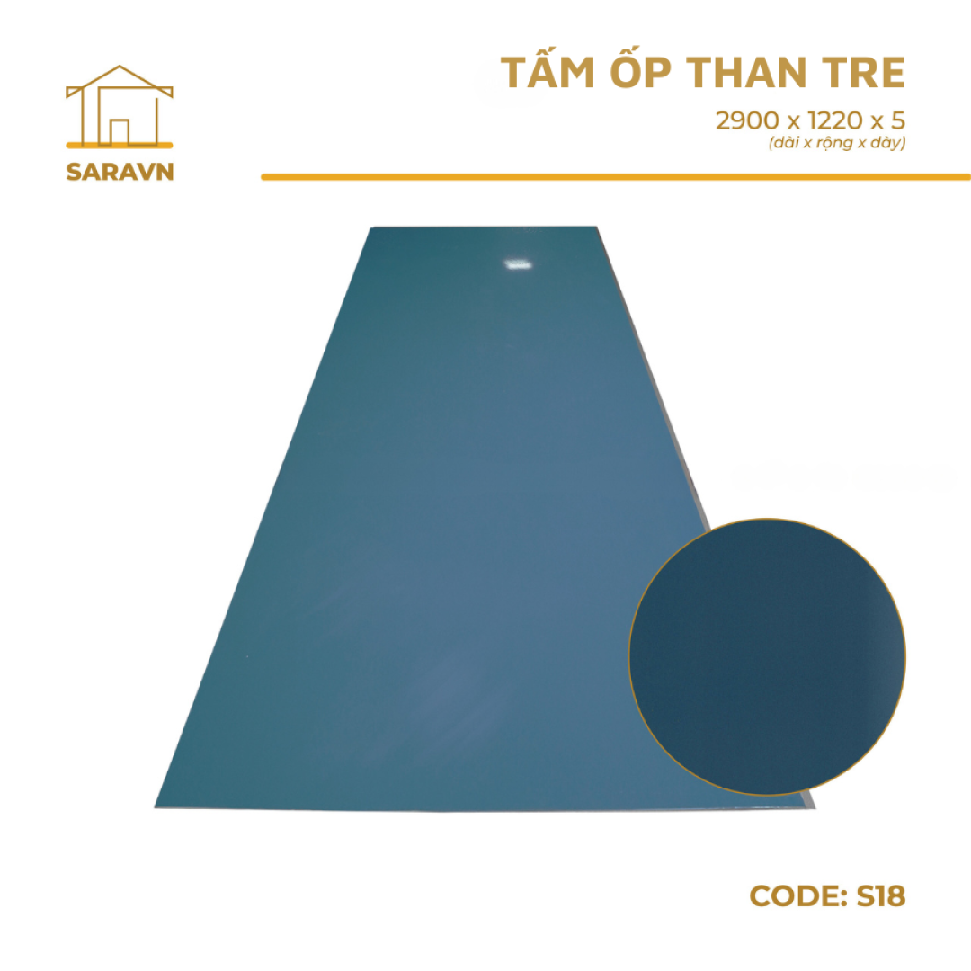 Tấm ốp than tre S18